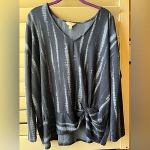 Terra & Sky - 1X - Sweater - Super Soft - Blue